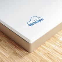 Topper singolo 90x190 in Memory Foam Wowttrelax mattress topper - 6 cm Coprimaterasso, Bianco