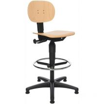 Arbeitsdrehstuhl Tec 11 Bodengleiter + Fußring - 72210 HO1T - Topstar
