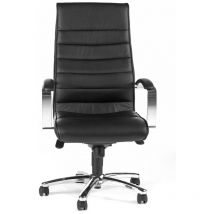 Leder Chefsessel td lux 10 schwarz - Topstar