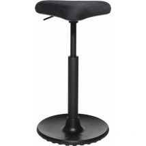 Sitness Hocker H1, Bezug Stoff schwarz - Topstar