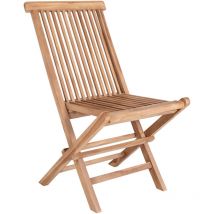 Torad Chaise de jardin en teck massif.
