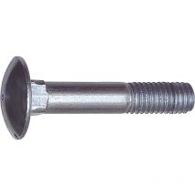 Schlossschrauben DIN603 ø M12x300 mm Torbandschrauben ohne Mutter verzinkt