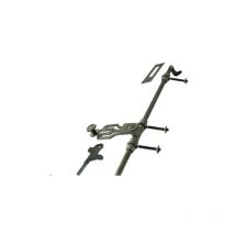 Torbel - Kit de accesorios para espagnolette - cataforesis negra - 0560S46
