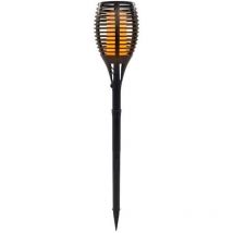 Torche solaire effet flamme maity sun Noir Plastique H80CM