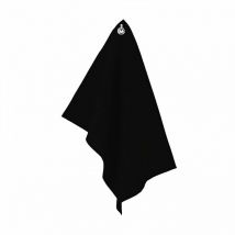 Torchon de cuisine en coton 50x70 cm panama noir, par Soleil d'Ocre