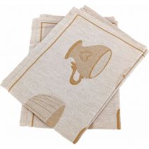 Torchon de cuisine toile collection delicara