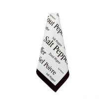 6 torchon - sel & poivre noir Winkler