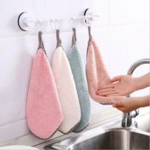 Torchons de Cuisine,Lot de 5 Serviettes de Cuisine, Essuie-Mains,Lavables, Respectueuses de L'environnement, Ultra Absorbantes