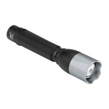 Elwis – Lampe torche rechargeable LED 5W 360 lumens 240m – Alimentation électrique, Flux lumineux, Longueur, Puissance de l'éclairage, Largeur