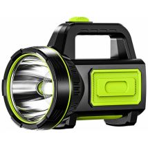 Torcia A Led Ultra Potente Ricaricabile Usb 135000 Lumen 6000mah Con Luce Laterale Torcia Impermeabile Ad Alta Potenza Per Escursionismo Di Emergenza 