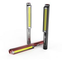 Torcia elettrica di Lil Larry. base con clip magnetica. Nebo