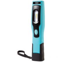 Torcia lampada lavoro calamita 350lm led ricaricabile officina airtec