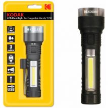 Torcia Led 3W Ricaricabile Kodak Portatile Impermeabile Flashnight 30419483