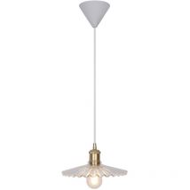 Nordlux - Suspension torina, Verrerie, Couleur Transparent, E27, H.11.5, IP20 / Intérieur