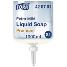 Le Sanitaire - Tork Extra Mild Liquid Soap, 420701 Allergy-Friendly, Pack of 6