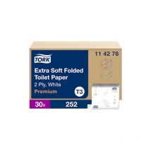 Le Plus De L'entretien - Tork Papier Toilette Feuilles extra-doux blanc T3 (30x252) 114276