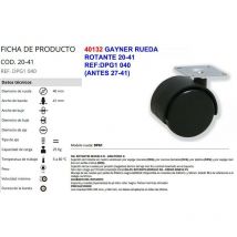 Fplus gayner rueda 20-41 ref dpg1 040 (antes 27-41) , gayner rueda 20-41 ref dpg1 040 (antes 27-41)