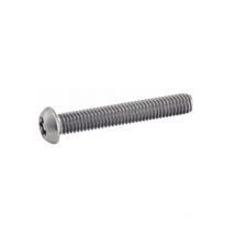 Tornillo Acton de acero inoxidable con cabeza abombada A2 7380 - 6x50mm - caja de 100 - 628056X50