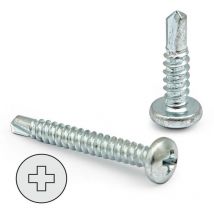 Tornillo broca rosca chapa cabeza redon larg.r/chapa 13mm ø rosca chapa 3.5mm (caja 1000)