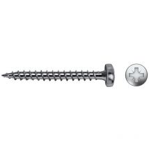 Celo - Caja 500 unid. tornillo madera velox b rosca completa alomado impronta pz2 ø4,5 x 35 mm cincado