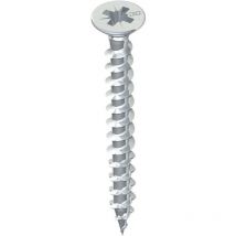 Tornillo cabeza fresada, Rosca parcial pz Heco FIX-plus SeKo PZD4,5x 30 zn-bl vg hp (por 500)