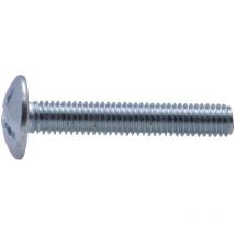 Perno de estufa galvanizado Viswood ø 6x30mm (lote de 12 tornillos)