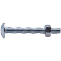 Perno de estufa galvanizado Viswood ø 6x50mm (lote de 8 tornillos)