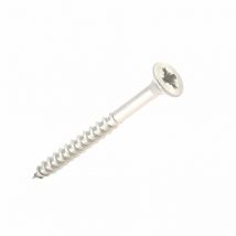 Madera con cabeza avellanada de acero inoxidable A2 – Huella Pozidriv Ø3 mm x 20 mm (paquete de 20 piezas)