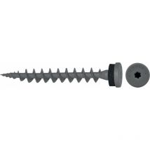 Apolo Mea - Tornillo de plástico para Aislamiento ips 80 gris oscuro (por 50)