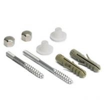 Tornillo fijacion wc 5x75 inox juego-2 , Juego de 2 tornillos fijación inodoro 3916Medida M5x75mmAcero inoxidableTuerca gruesa de latón. - CIS