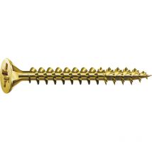 Spax - tornillo rosca madera cabeza plana pozidriv yellow largo 70mm diámetro 4.5mm (caja 500)
