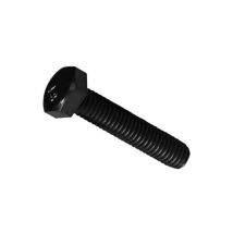 Tornillo cabeza hexagonal din 931 calidad 8.8 negro metrica m-8 largo 40mm