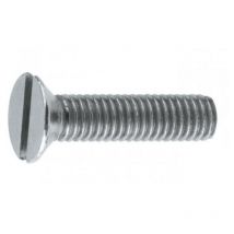 GFD - fplus tornillo metal cabeza avellanada 8x60-963 caja 200 , Tornillos para metales cabeza avellanada ranuradaDIN 963Zincado