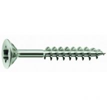 Mustad - Tornillo para madera Panelvit - Torx - Ø3.5x40 mm - Rosca avellanada parcial - Caja de 500 - PFACXP350400C8C