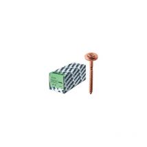 E-normpro - Tornillo para madera, pzd, A2 cobre bañado Acero Inoxidable, 2 4,5x45 15 E-NORMpr (por 100)