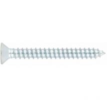 Index - 6,3X70) tornillo rosca chapa con cabeza avellanada y huella ph cincado. huella PH(100U)