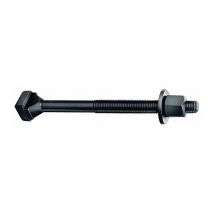Tornillo ranura en t din 787 Ranura en t 28mm M24 L.125mm calidad 8.8 con tuerca y arandela AMF