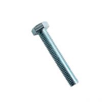 Viswood - tornillo hexagonal 8x50 din-933 8.8 zinc. acero blanco c-200