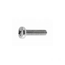 M6X16) tornillo rosca metrica con cabeza alomada ph, 4.8. CINCADO(100U) Index