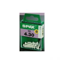 Tornillo spax cp blanco 3,5X25 15PZ.7081310350252