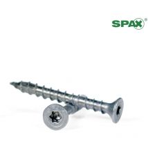 Spax - Paquete 50 Ud. Tornillo Cabeza Plana Torx Zincado 3,5x50