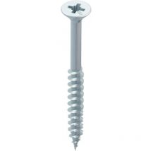 Tornillo cabeza fresada, Rosca parcial PZ - HECO-FIX-plus SeKo PZD4,5x 50 zn-bl TG HP (por 200)