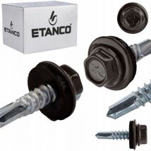 Etanco - Tornillos autotaladrantes GT3 Z14 4,8x19mm ral 8019