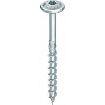Heco Schrauben - Tornillo HECO-Topix-Plus - Ø10x240mm - Cabeza redonda ancha - Rosca parcial - T40 - Caja de 50 - 61543