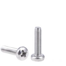 Caja de: 12 Uds. Tornillos Zincado Con Redonda M-6 x 30