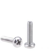 Caja de: 8 Uds. Tornillos Zincado Con Redonda M-6 x 50