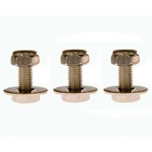 Tornillos Eje Lavadora Universal Inox (9 unidades)