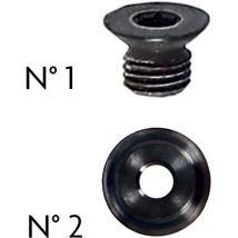 Leman - Piezas de recambio Classic nut M4 9.8 x 2.15mm