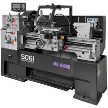 Sogi - Tornio parallelo per metalli M6-1000D visualizzato a 3 assi 205 x 1000 - avanzamenti automatici