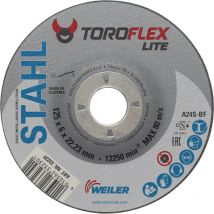 Toroflex - Favorit Schruppscheibe Stahl universal - Größe:115 x 6 x 22.23 mm